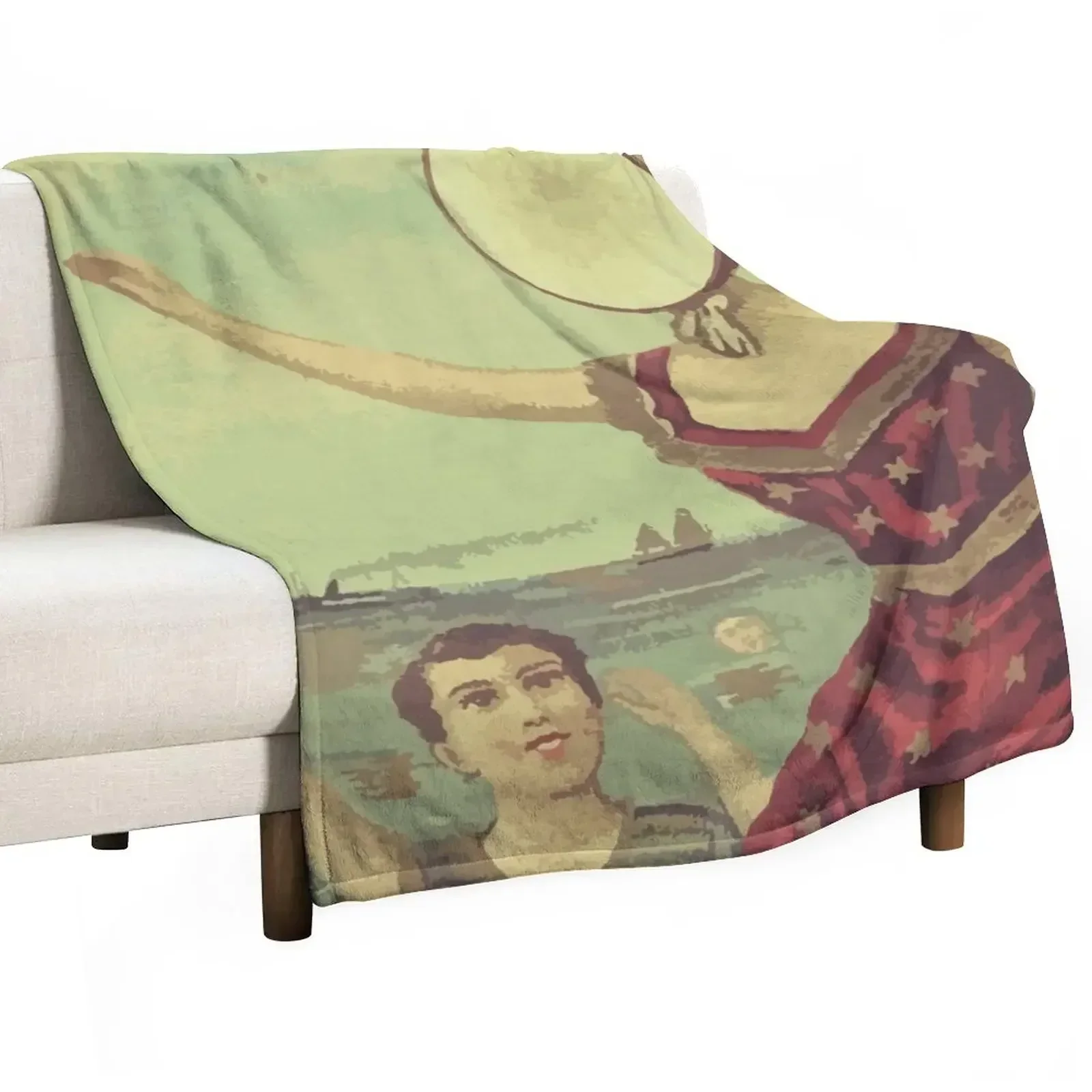 Neutral Throw Blanket - Manta Decorativa Neutral Milk Hotel con