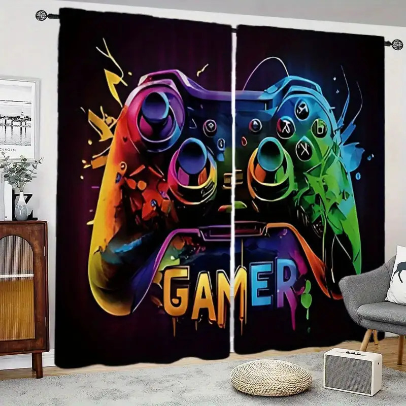 Home Decor Youtube Videos - Cortinas de Juego Dobles (2 Piezas)