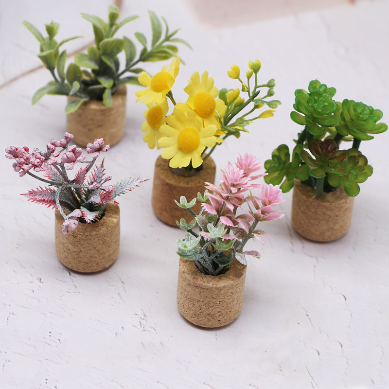 Home Decor Flowers - Modelo de Planta en Maceta para