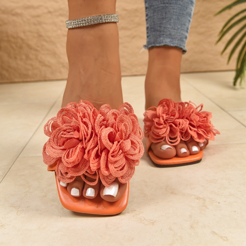 Home Decor Flowers - Nuevas Sandalias Planas de Verano para