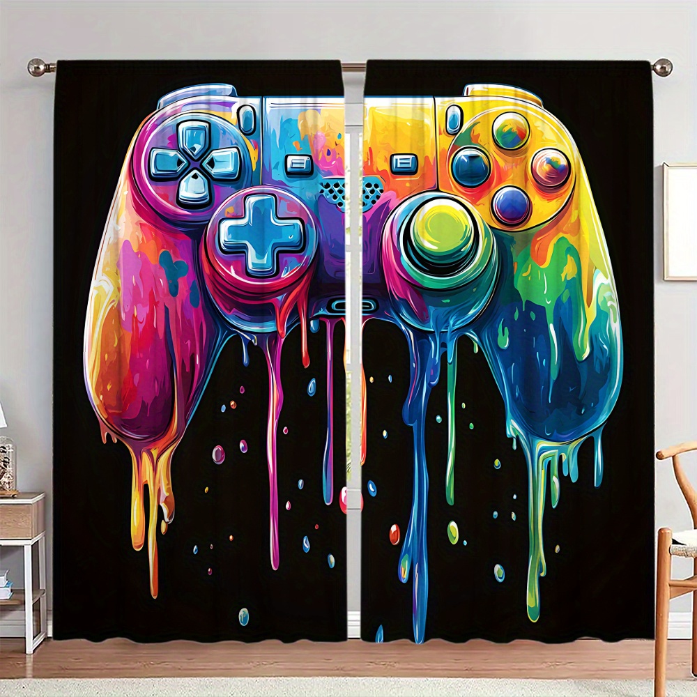 Home Decor Youtube Videos - Cortina con diseño de controlador de