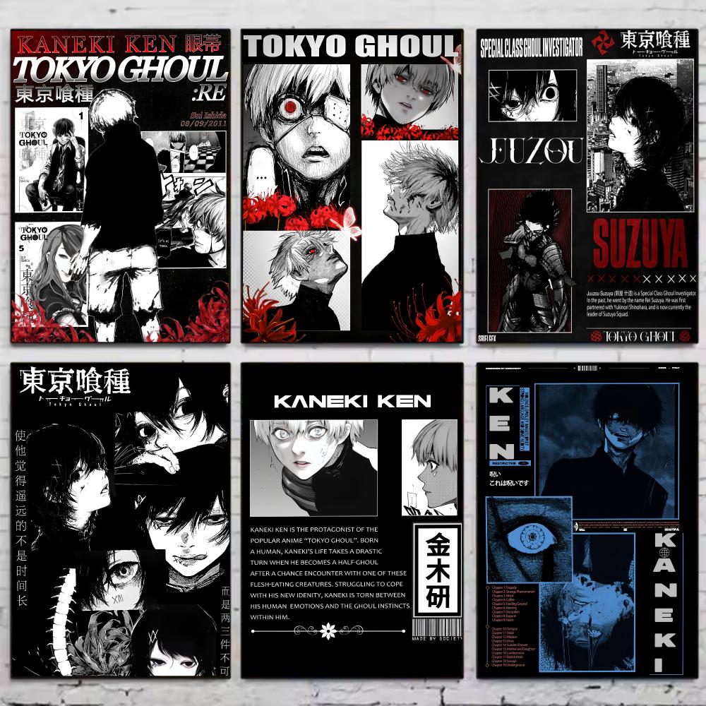 Home Decor Tokyo - Póster de Anime T-tokyo Ghoul, arte