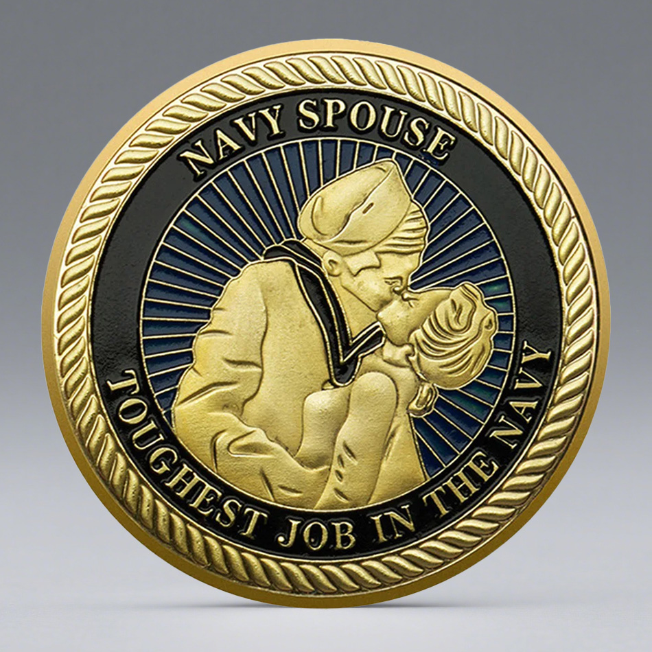 Home Decor Jobs - EE.UU. Moneda de colección chapada en