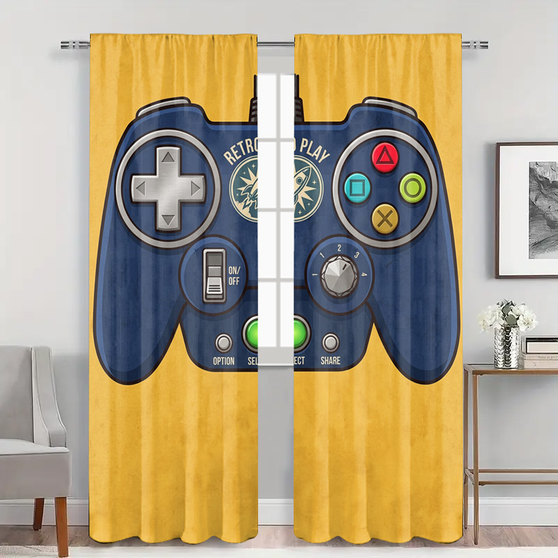 Cortina con diseño de controla - Home Decor Youtube Videos reseña y precio