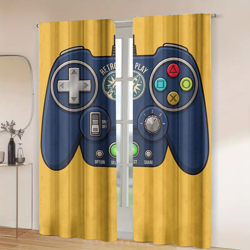 Cortina con diseño de controla - Home Decor Youtube Videos reseña y precio