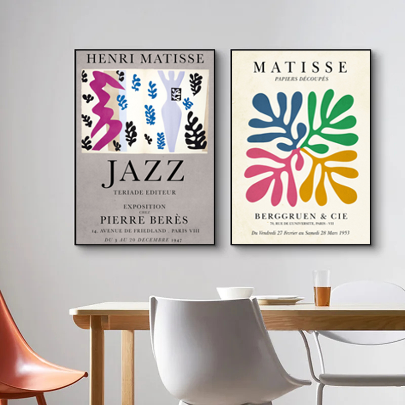 Póster de exhibición de Jazz d - Home Decor Ikea reseña y precio