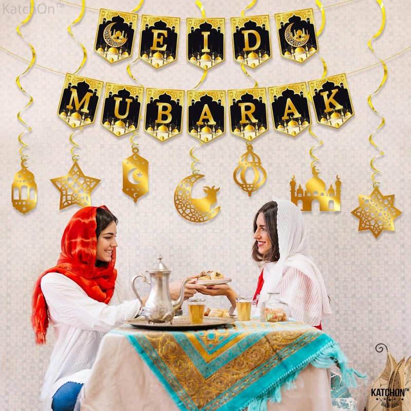 2026 Eid Mubarak guirnalda de  - Home Decor Garland reseña y precio