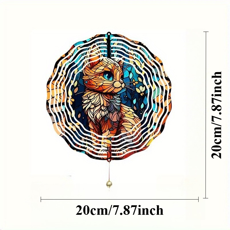Adorno Giratorio de Metal con  - Boho Wind Chimes reseña y precio