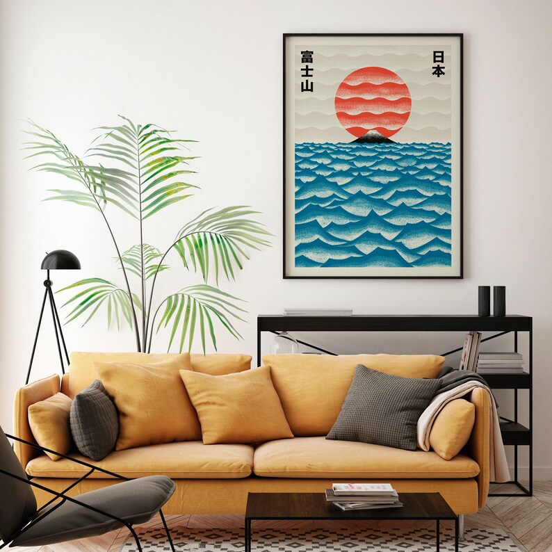 Póster de obras de arte contem - Home Decor Tokyo reseña y precio