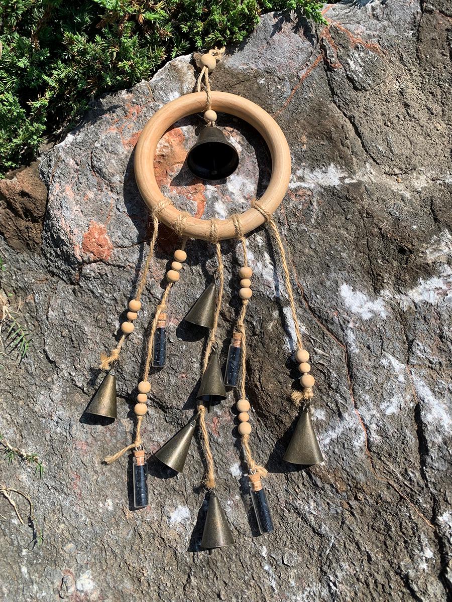 Campanas de viento de madera c - Boho Wind Chimes reseña y precio