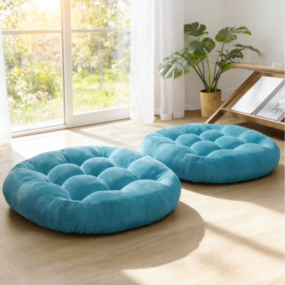 Cojín Redondo Grande y Grueso, - Home Decor Zen Style reseña y precio
