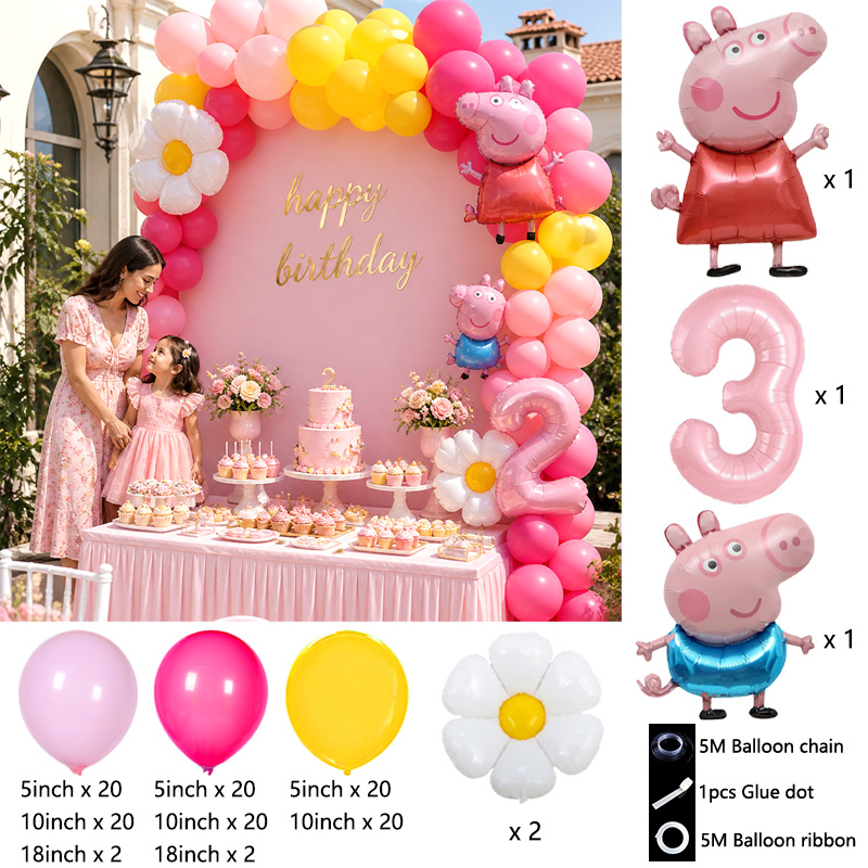 Guirnalda de Globos con Person - Home Decor Garland reseña y precio