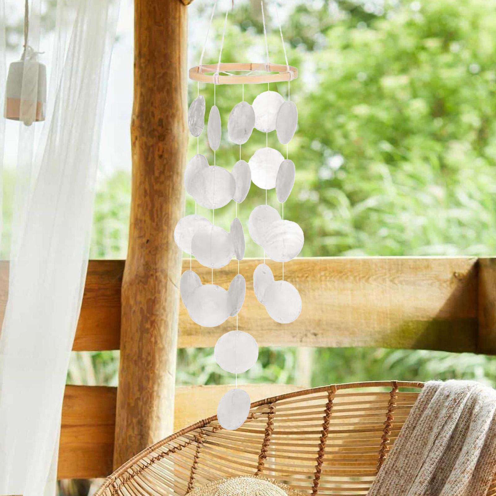 Campanas de viento de concha p - Boho Wind Chimes reseña y precio