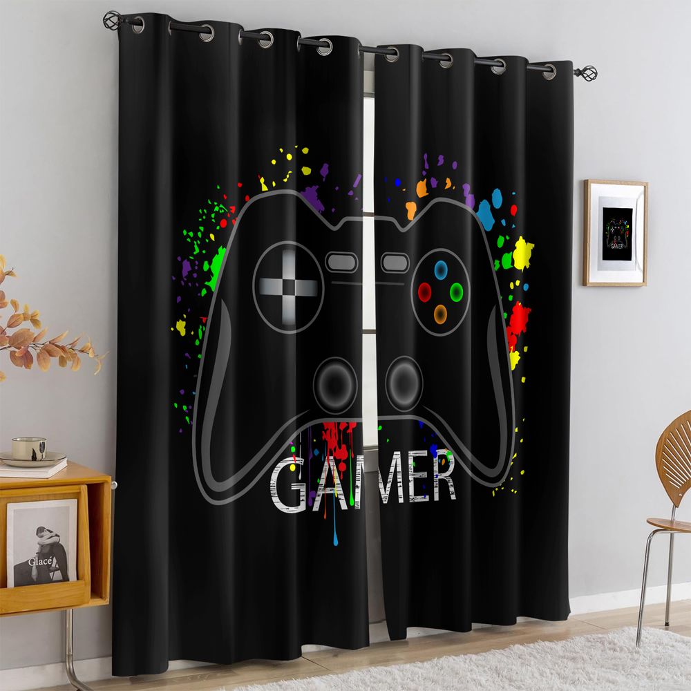 Juego de 2 Cortinas con Estamp - Home Decor Youtube Videos reseña y precio
