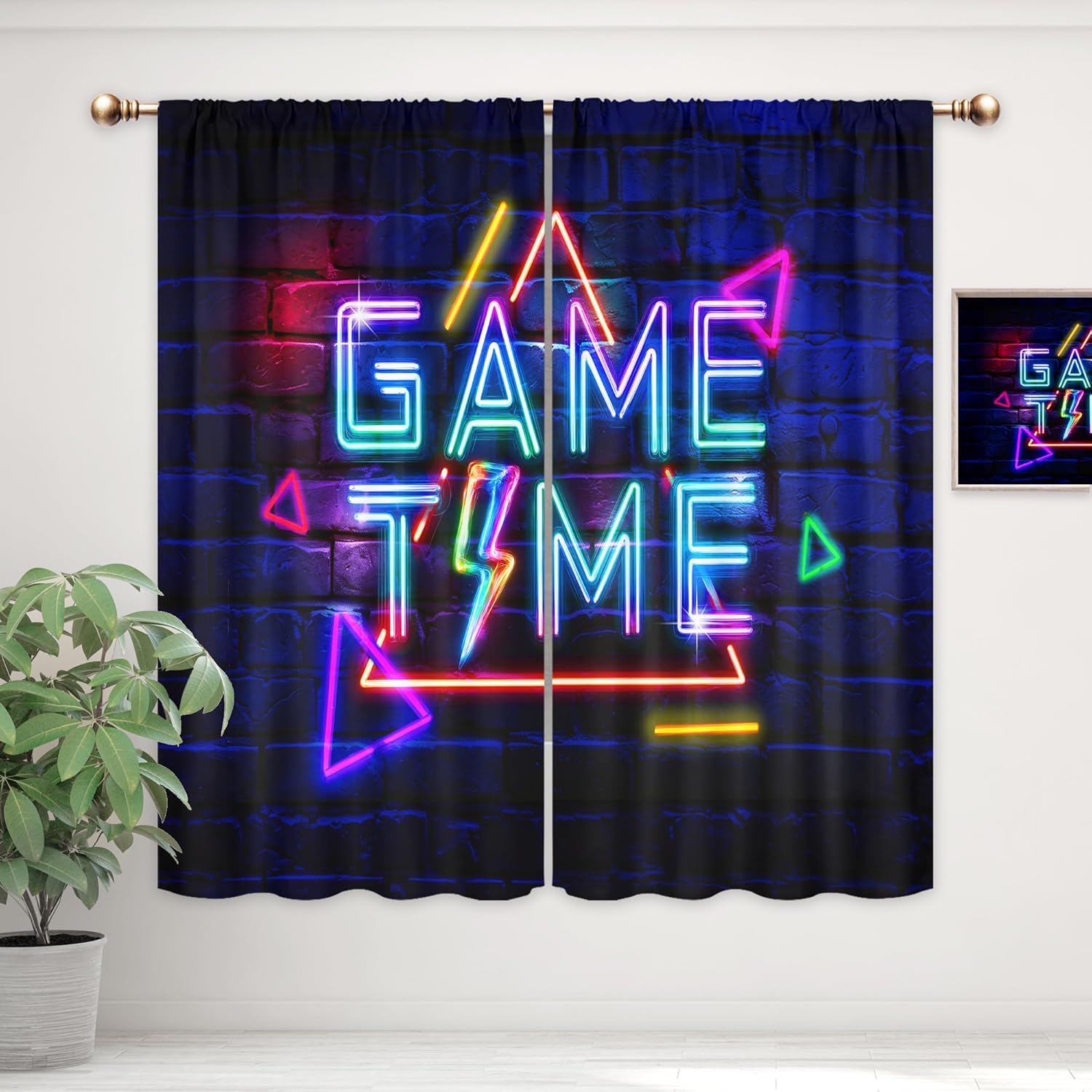 Cortinas de neón para juegos i - Home Decor Youtube Videos reseña y precio