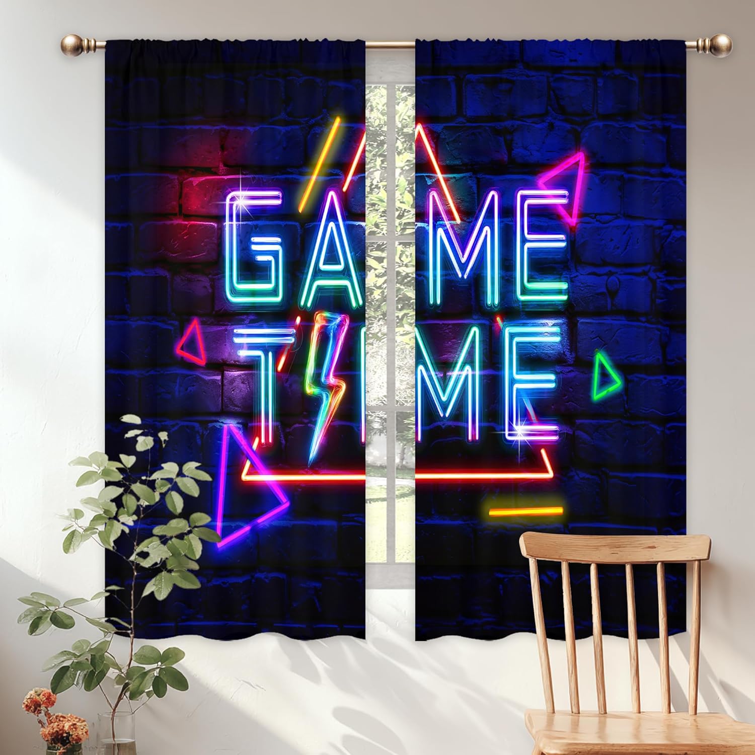 Cortinas de neón para juegos i - Home Decor Youtube Videos reseña y precio