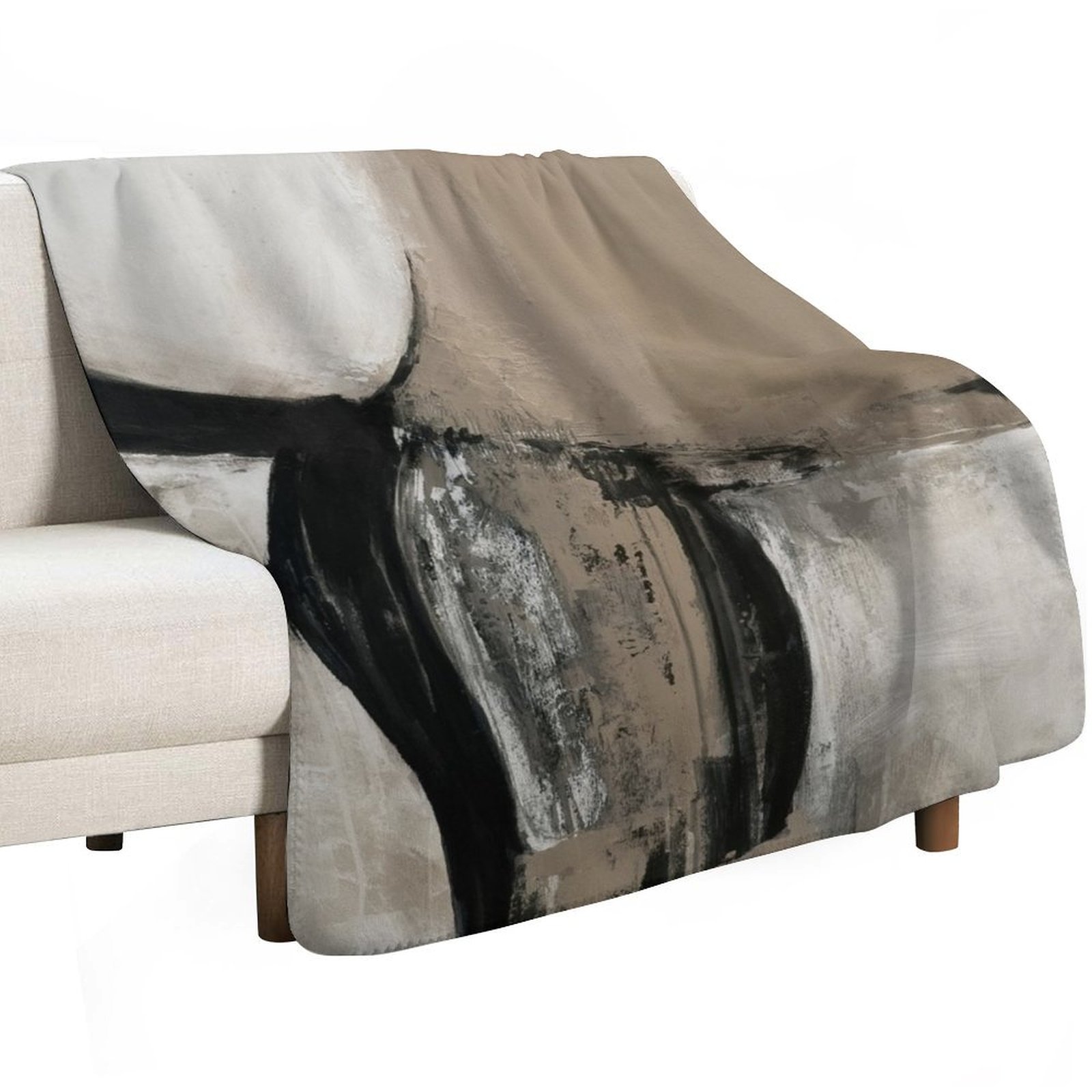 Manta abstracta neutra multius - Neutral Throw Blanket reseña y precio