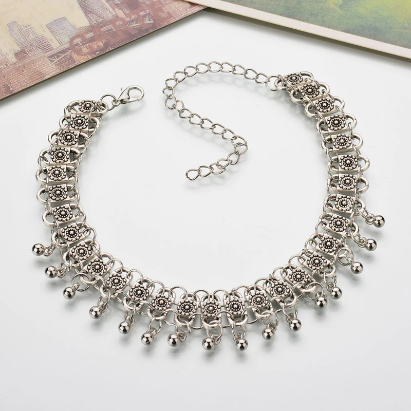 Collar de clavícula de acero i - Boho Wind Chimes reseña y precio