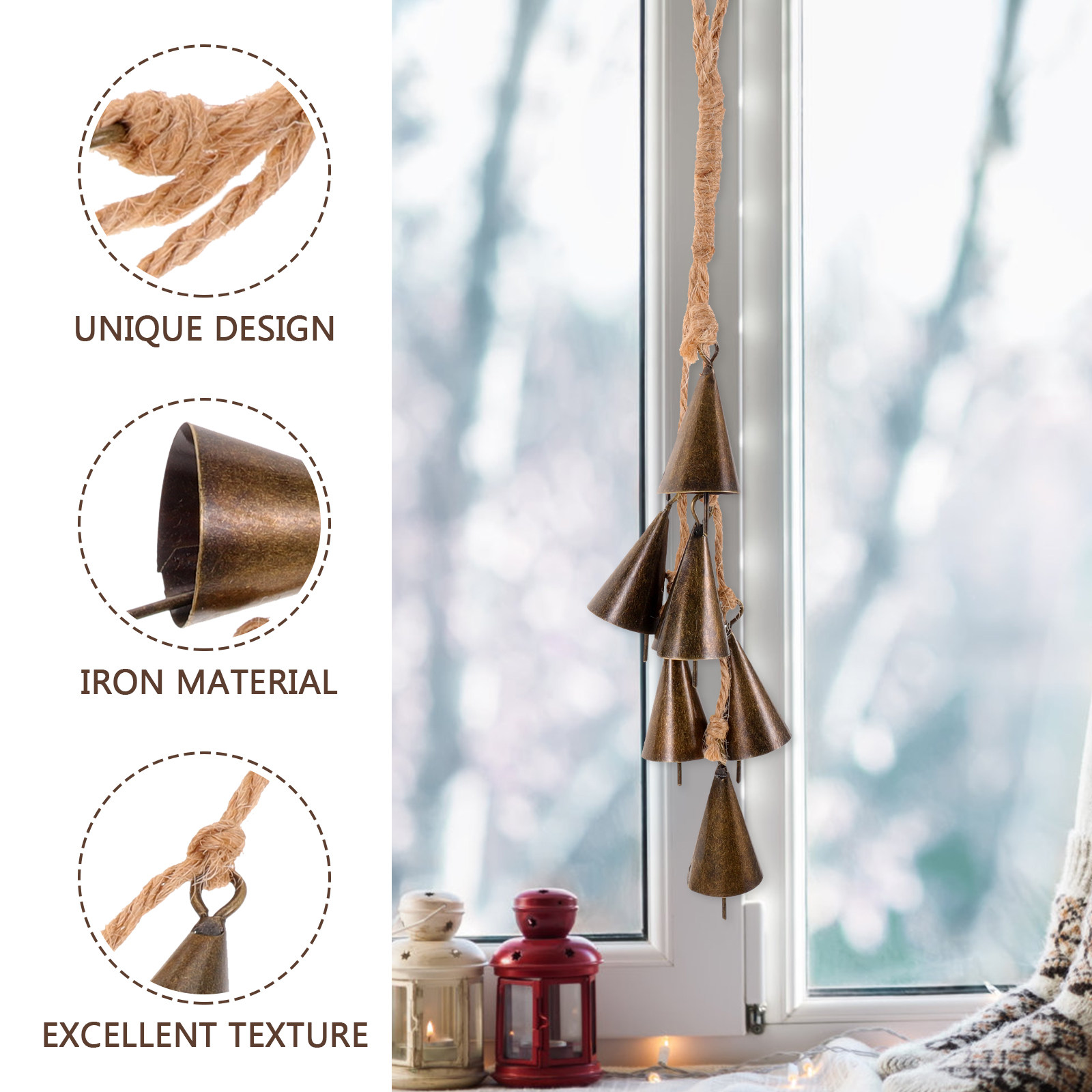 Campana Decorativa de Bruja, A - Boho Wind Chimes reseña y precio