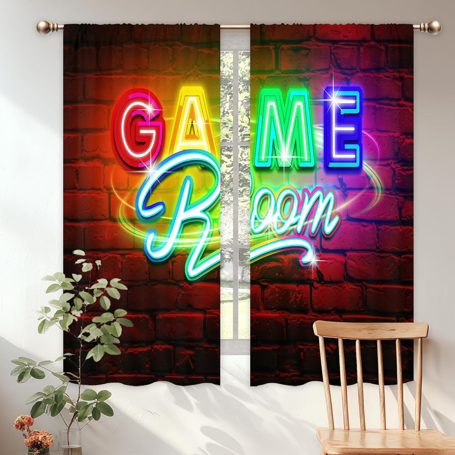 Cortinas de neón para juegos,  - Home Decor Youtube Videos reseña y precio