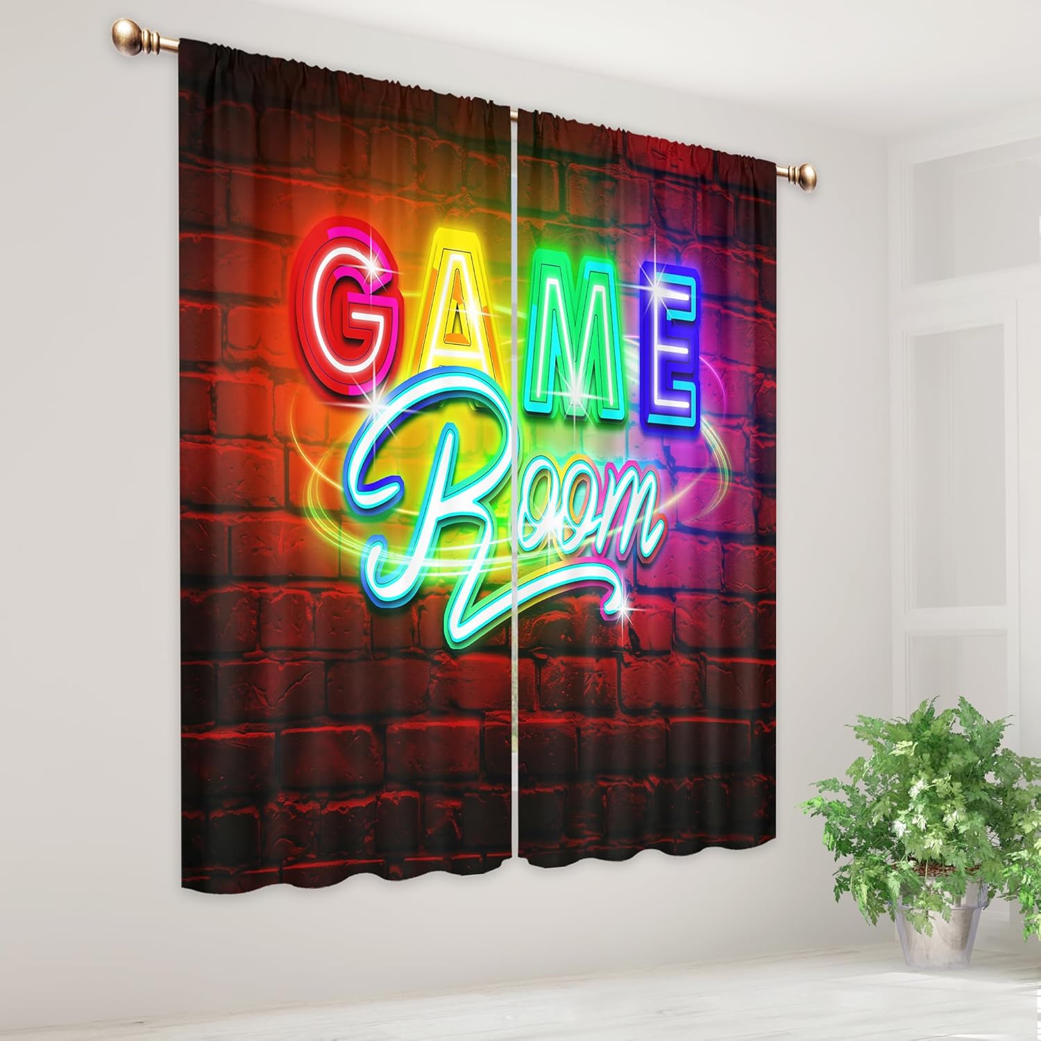 Cortinas de neón para juegos,  - Home Decor Youtube Videos reseña y precio