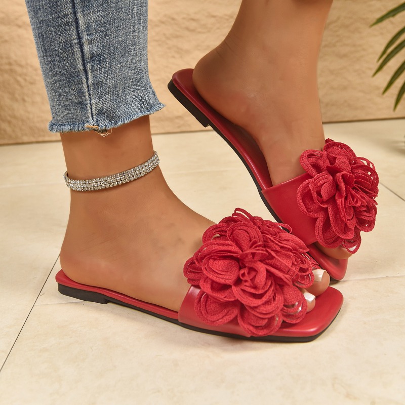 Nuevas Sandalias Planas de Ver - Home Decor Flowers reseña y precio