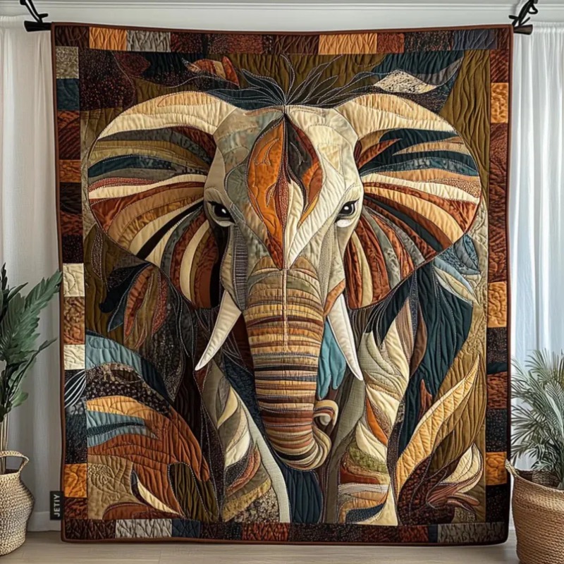 Edredón de elefante – Manta ac - Neutral Throw Blanket reseña y precio