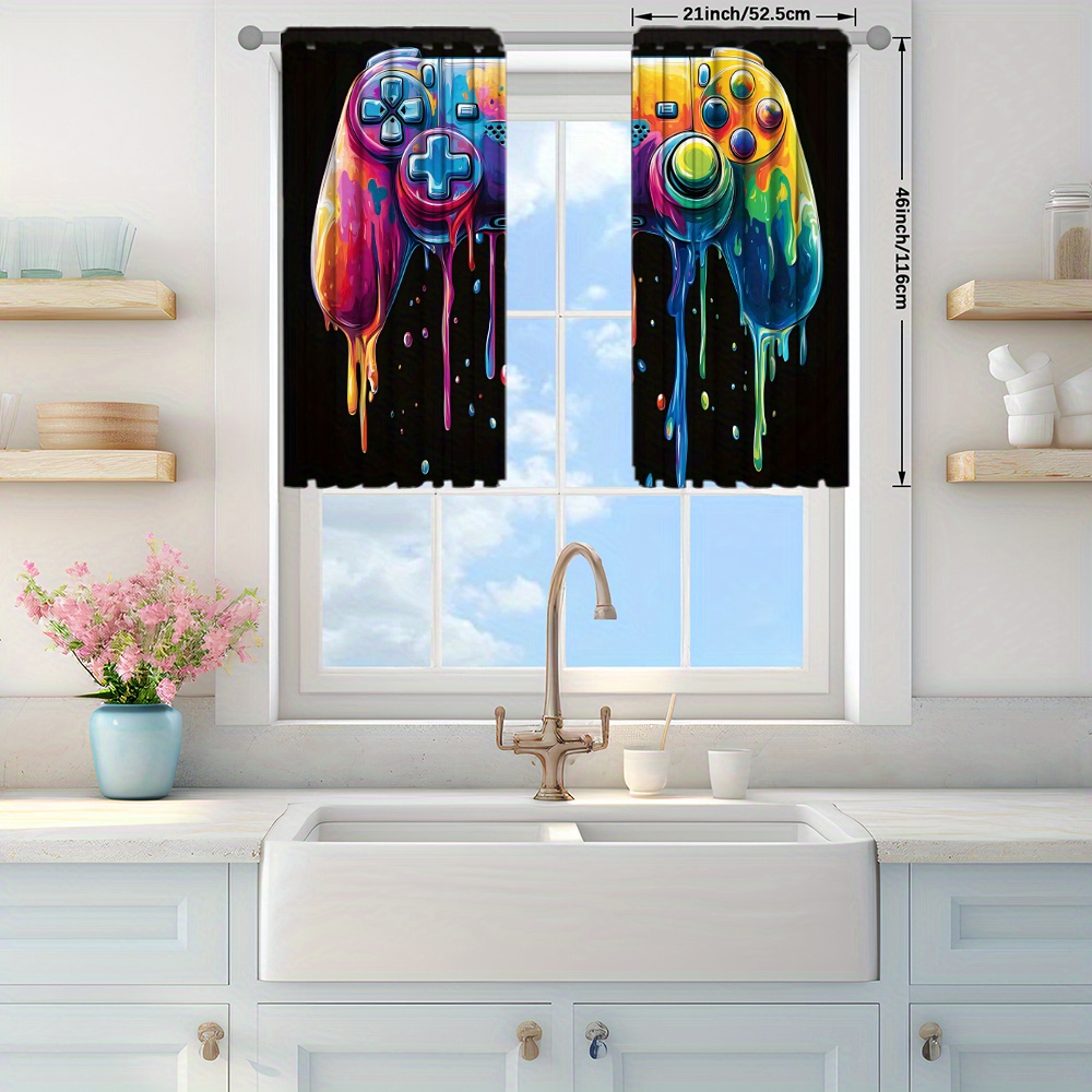 Cortina con diseño de controla - Home Decor Youtube Videos reseña y precio