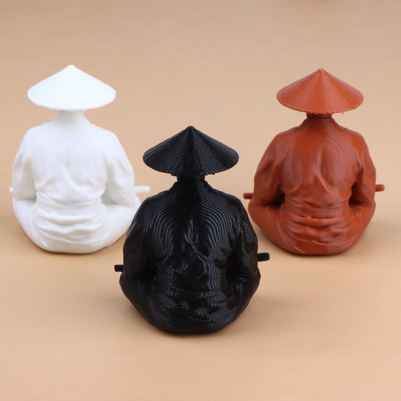 Figura de samurái meditando, e - Home Decor Zen Style reseña y precio