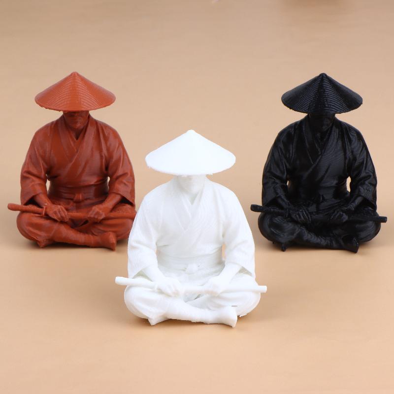 Figura de samurái meditando, e - Home Decor Zen Style reseña y precio