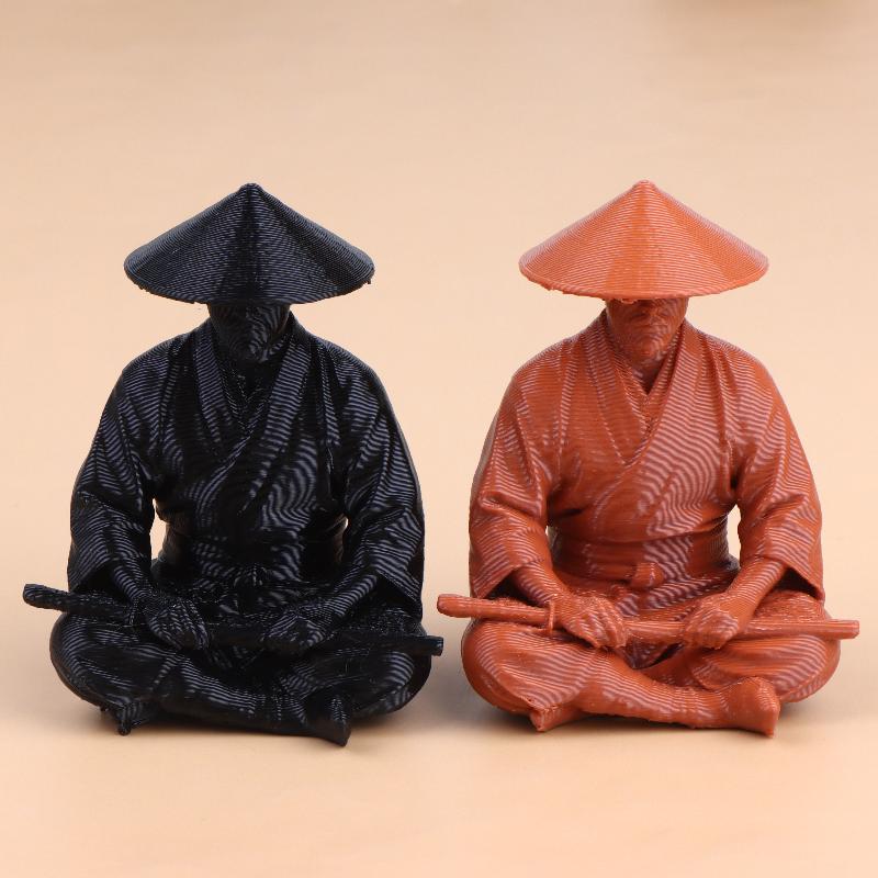 Figura de samurái meditando, e - Home Decor Zen Style reseña y precio