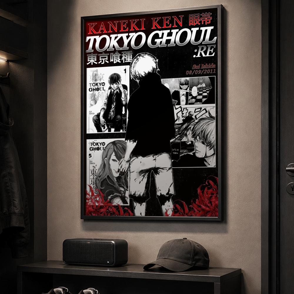 Póster de Anime T-tokyo Ghoul, - Home Decor Tokyo reseña y precio