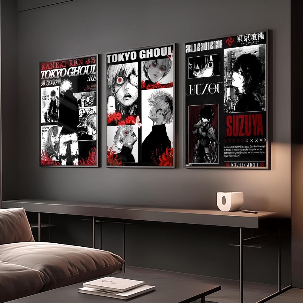 Póster de Anime T-tokyo Ghoul, - Home Decor Tokyo reseña y precio