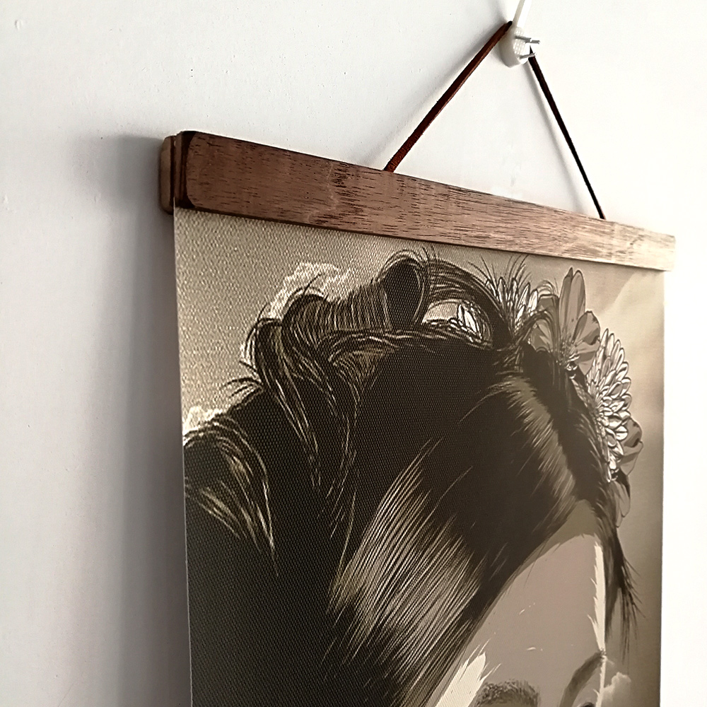 Arte de pared en lienzo de hoj - Home Decor Ikea reseña y precio