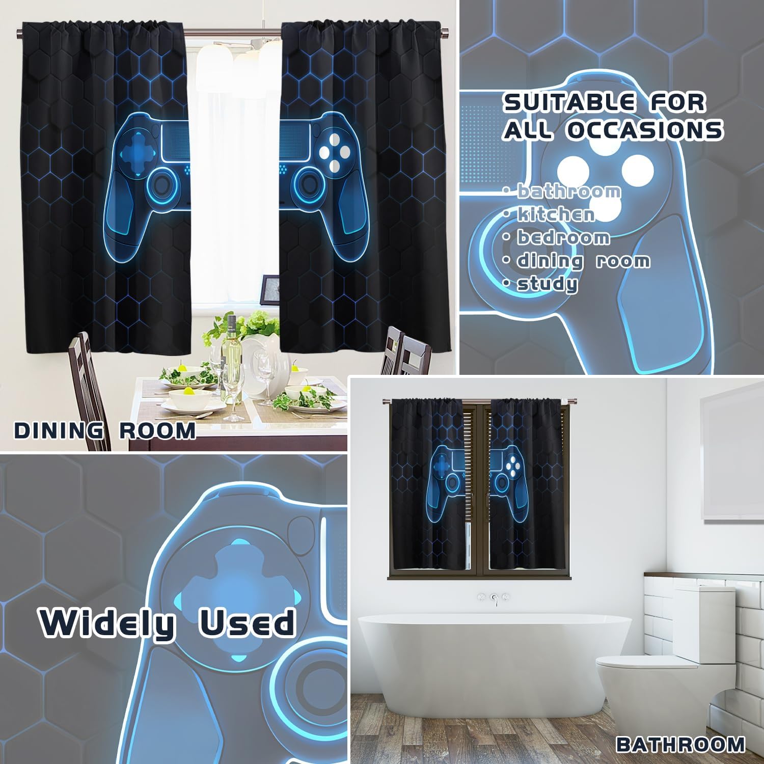 Cortinas de Lujo para Videojue - Home Decor Youtube Videos reseña y precio