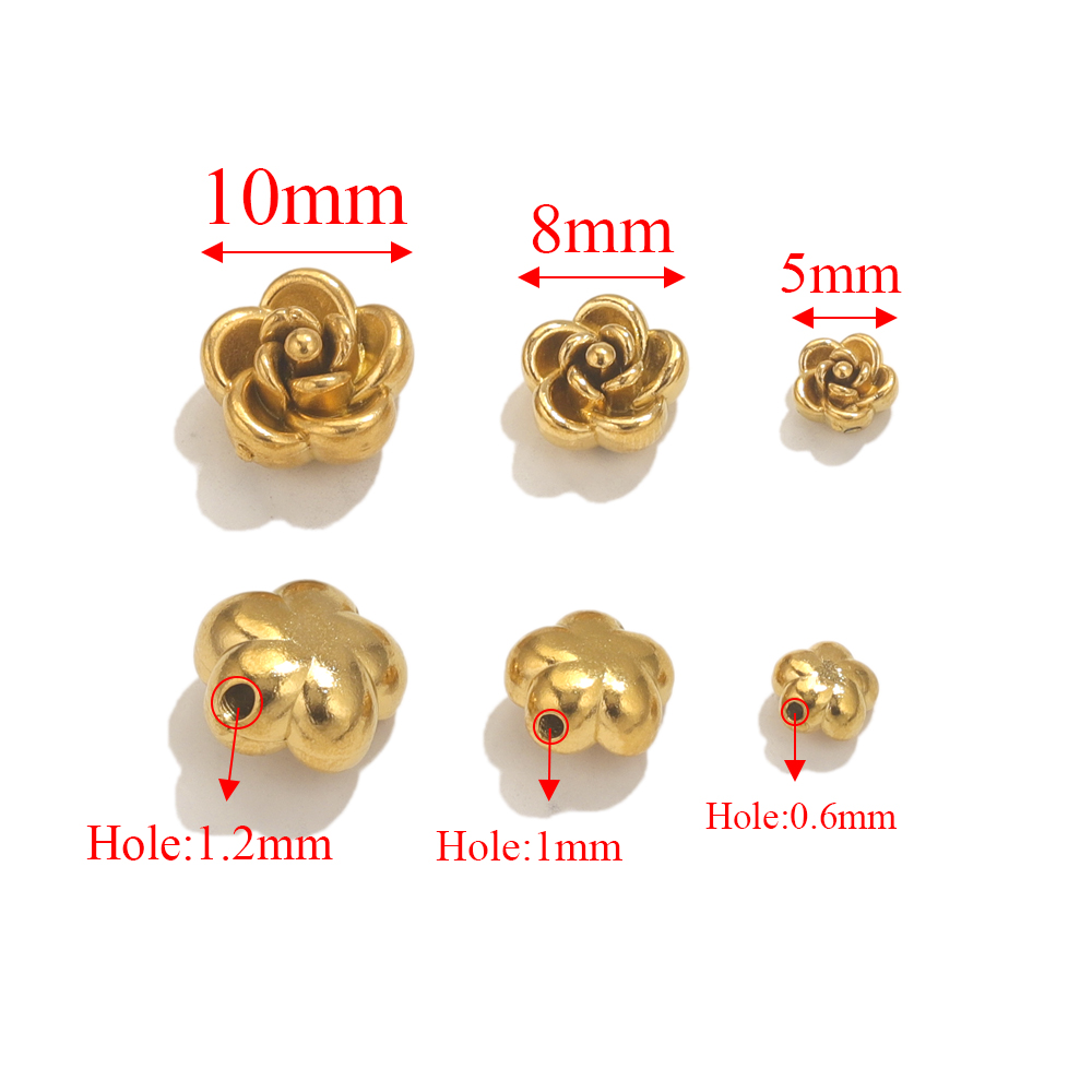 10 Uds. De cuentas espaciadora - Home Decor Flowers reseña y precio