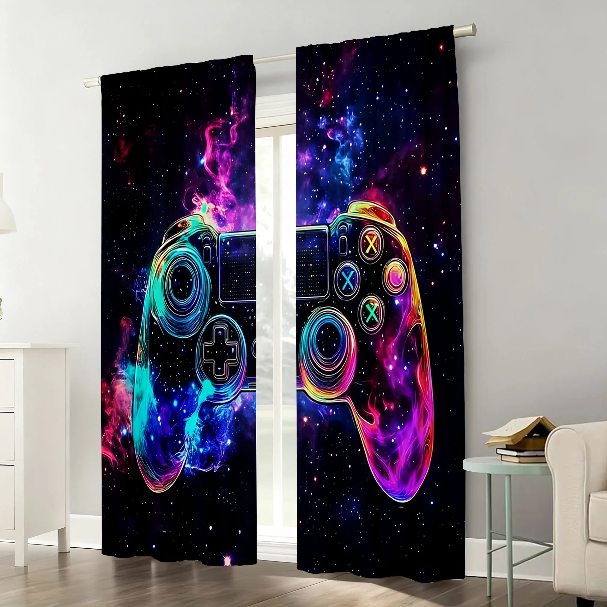 Par de Cortinas con Diseño de  - Home Decor Youtube Videos reseña y precio
