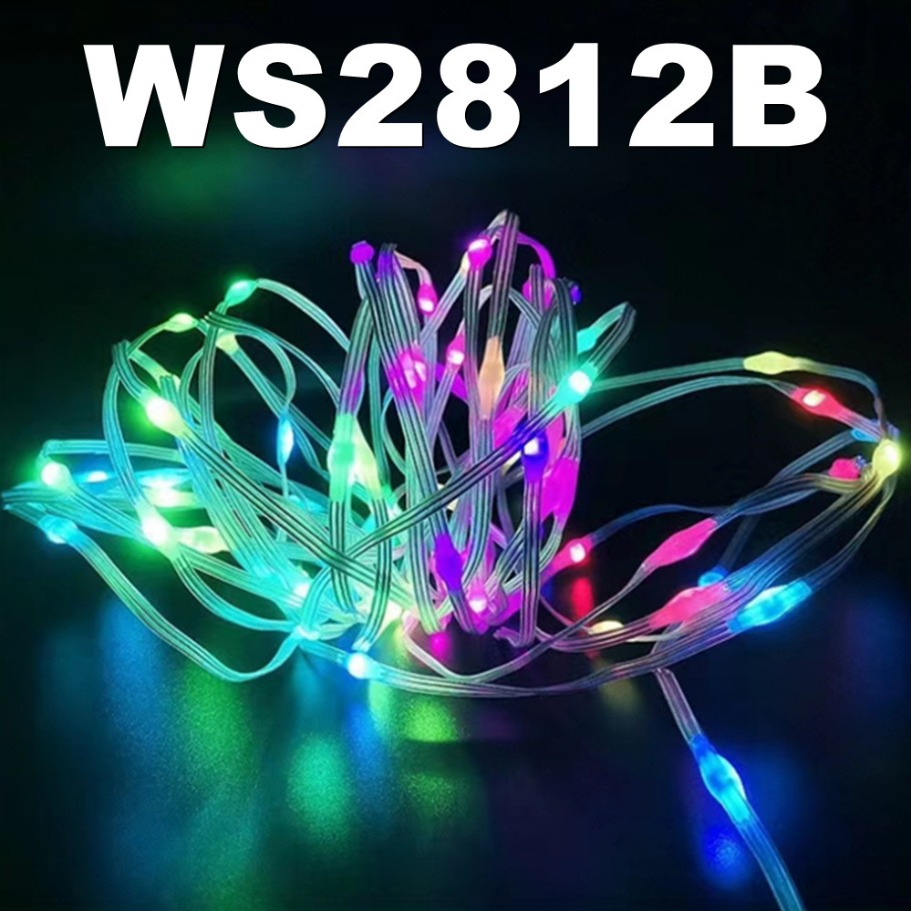 WS2812B Cadena de luz LED inte - Home Decor Garland reseña y precio