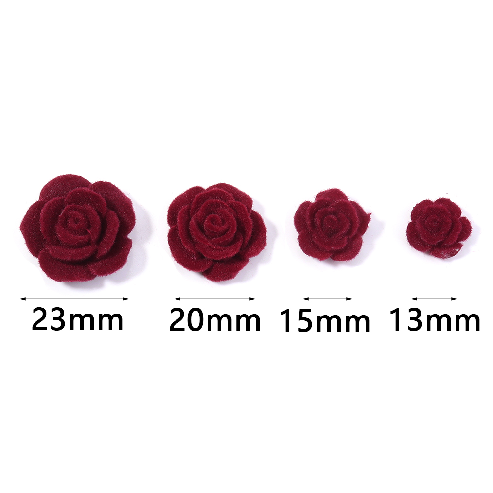 20 piezas flor rosa de resina  - Home Decor Flowers reseña y precio