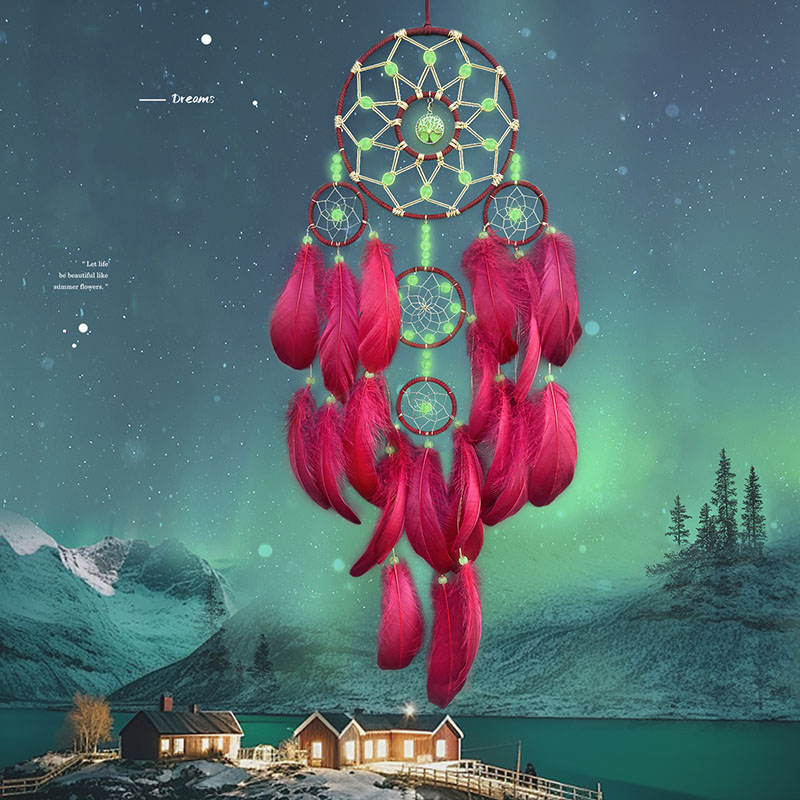 Atrapasueños bohemio, plumas t - Boho Wind Chimes reseña y precio