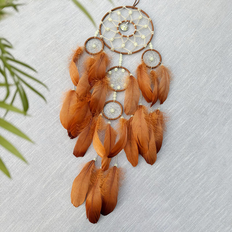 Atrapasueños bohemio, plumas t - Boho Wind Chimes reseña y precio