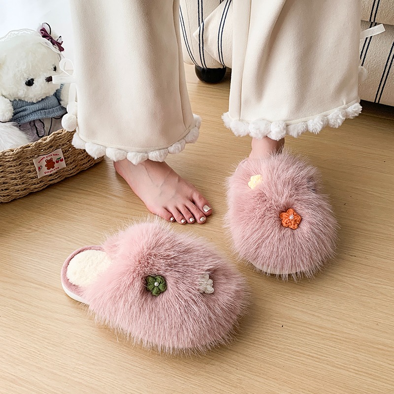 Pantuflas de Algodón para Muje - Home Decor Flowers reseña y precio