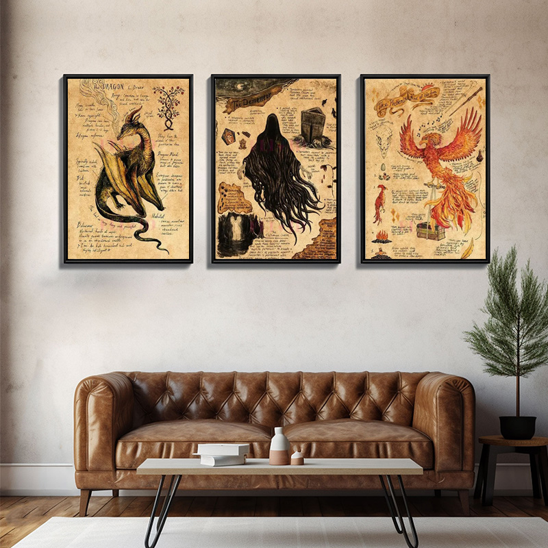 Póster Retro de unicornio y An - Home Decor Ikea reseña y precio