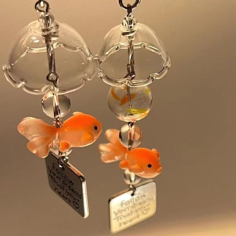 Campanas de viento de pez dora - Boho Wind Chimes reseña y precio