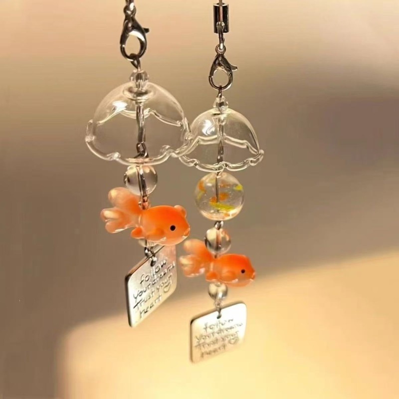 Campanas de viento de pez dora - Boho Wind Chimes reseña y precio