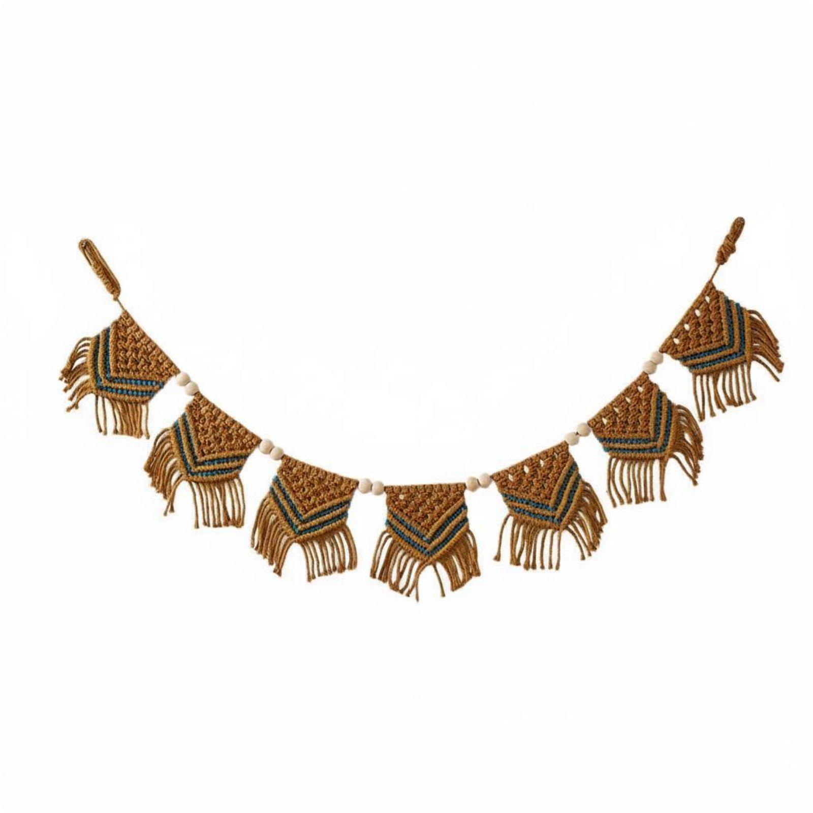 Tapiz de Algodón Bohemio con F - Home Decor Garland reseña y precio