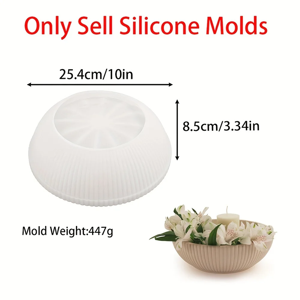 Molde de silicona de 1 anillo  - Succulent Planter Pot reseña y precio