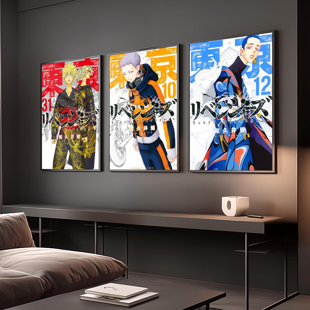 Póster de Tokyo Revengers, art - Home Decor Tokyo reseña y precio