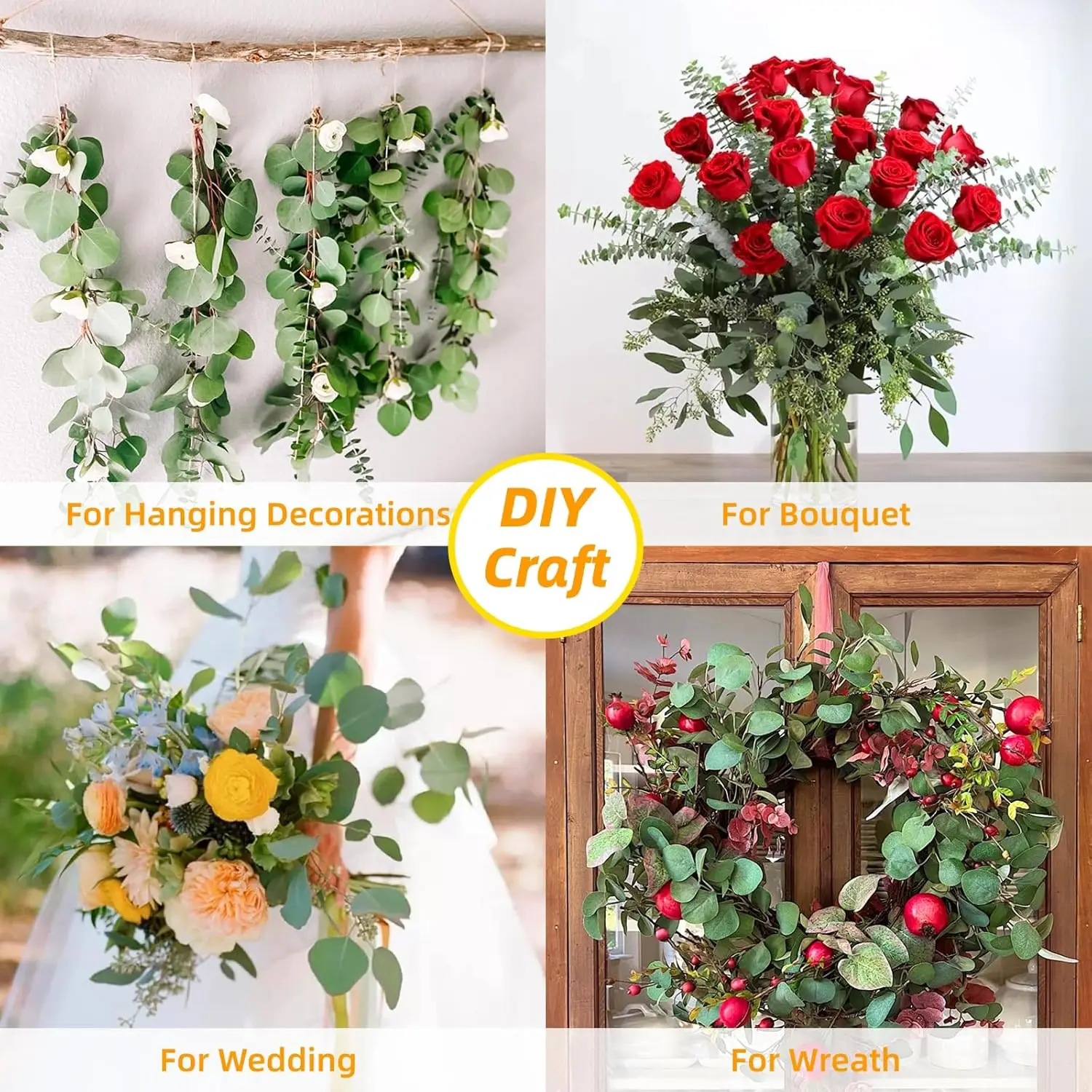 Paquete de 12 Hojas Grandes de - Home Decor Garland reseña y precio