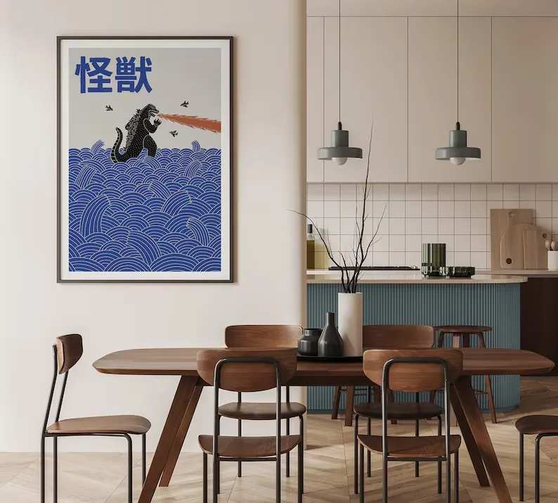 Póster de lienzo de arte conte - Home Decor Tokyo reseña y precio